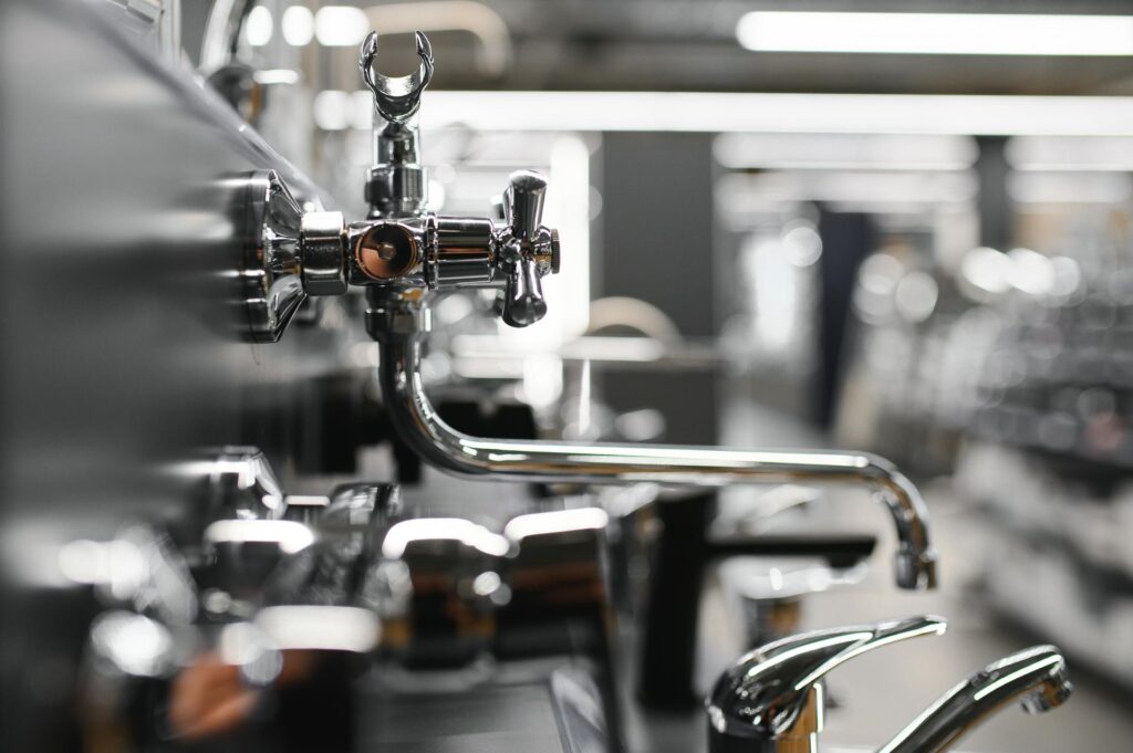 Plomberie, robinet pour représenter le service de plomberie résidentielle chez Pcacinc